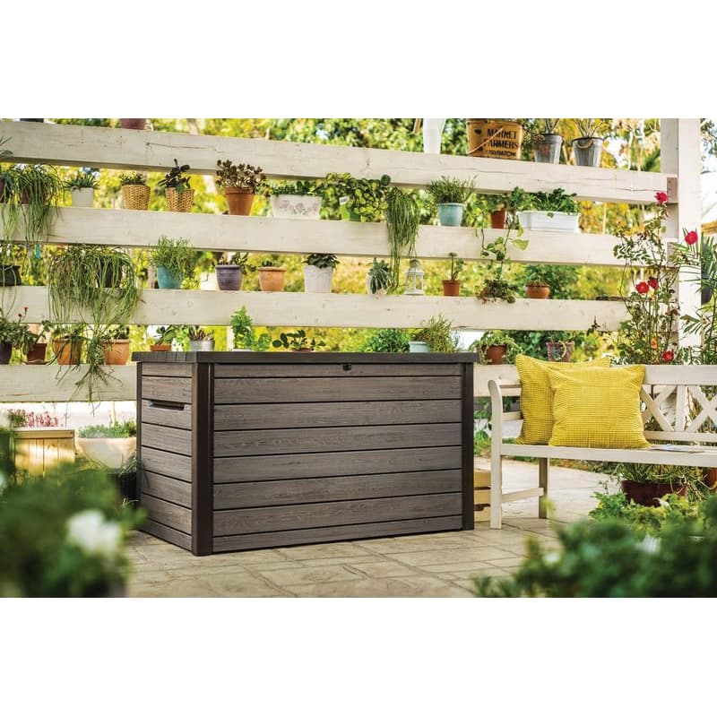 KETER Úložný box DECO DASHBOARD STORAGE 870L | jaseň 4