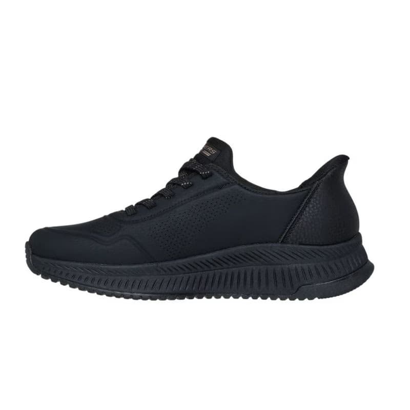 Dámska rekreačná obuv SKECHERS Bobs Squad 4 Key Look Slip-Ins W black black 2