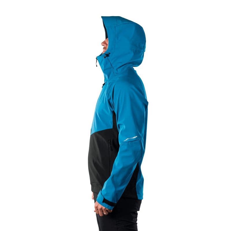 Pánska turistická bunda s kapucňou NORTHFINDER CLIFTON 282blueblack 4