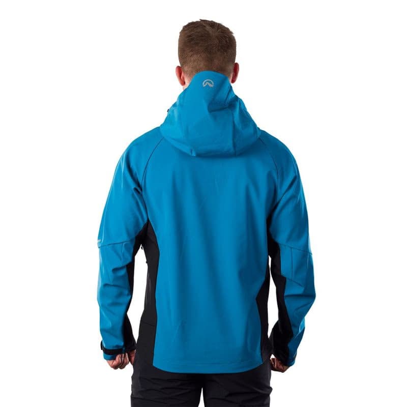 Pánska turistická bunda s kapucňou NORTHFINDER CLIFTON 282blueblack 5