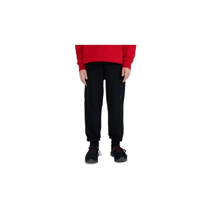Chlapčenské tepláky 4F JUNIOR TROUSERS CAS M1103-20S-DEEP BLACK
