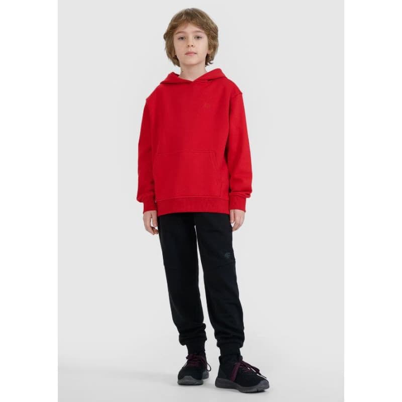 Chlapčenské tepláky 4F JUNIOR TROUSERS CAS M1103-20S-DEEP BLACK 2