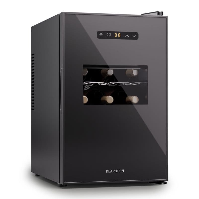 Klarstein Silent Vino 15 Uno Chladnička na víno 39 l / 15 fliaš 5-18 °C Dotyková