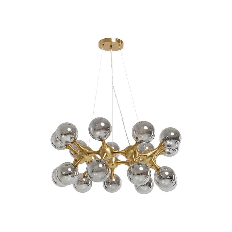 Atomic Balls závesná lampa mosadz 74cm 1