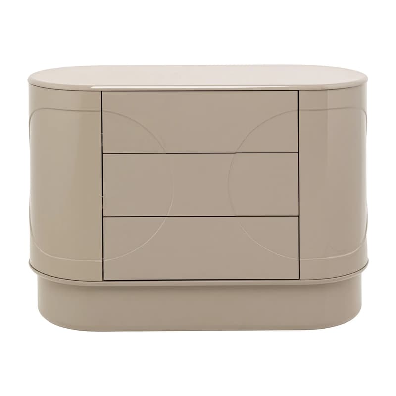 Komoda Groove Taupe 100x75cm 1
