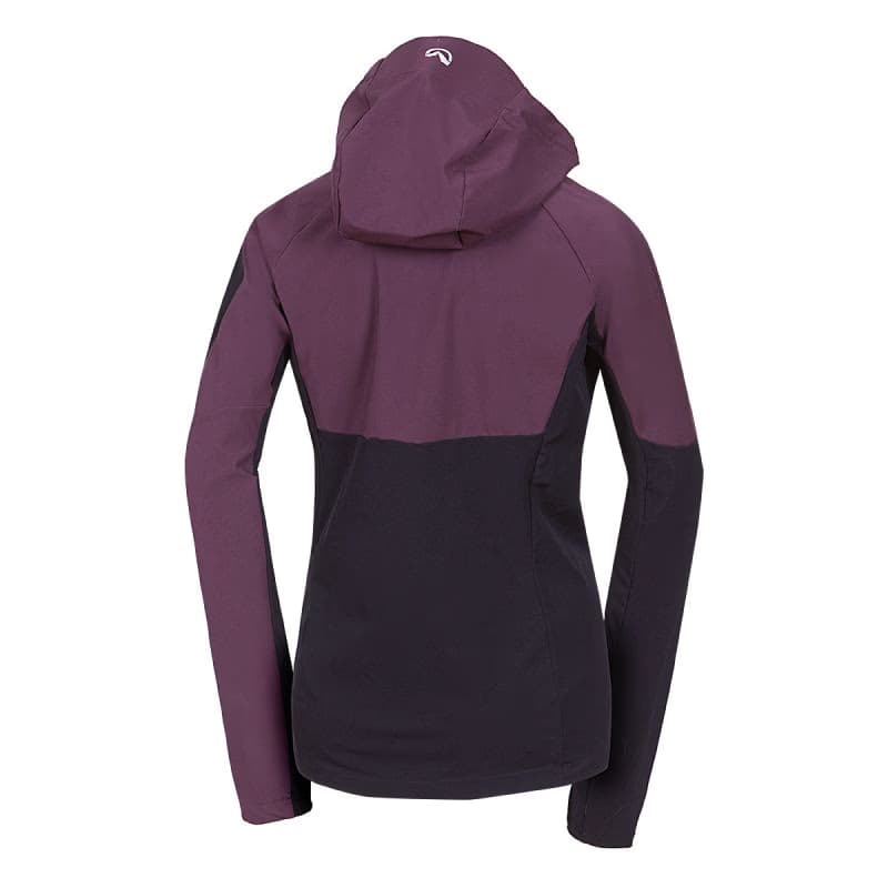 Dámska turistická softshellová bunda NORTHFINDER JANELL-810wineblack 4