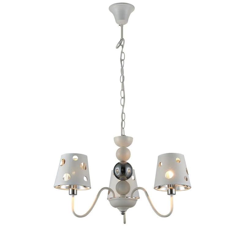 Biely luster závesná lampa 3xE14 Batley Ledea 3