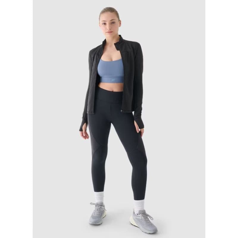Dámske legíny 4F TIGHTS FNK-WAW24TFTIF269-22S-ANTHRACITE 3