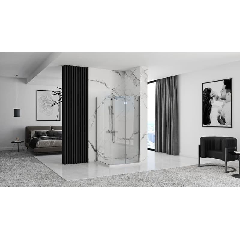 REA/S - Skladací sprchovací kút FOLD N2 80x80 KAB-00006 6