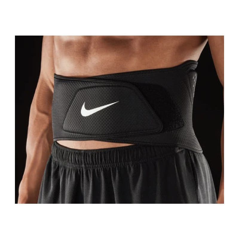 Fitness chránič NIKE PRO WAIST WRAP 3.0 BLACK WHITE 3