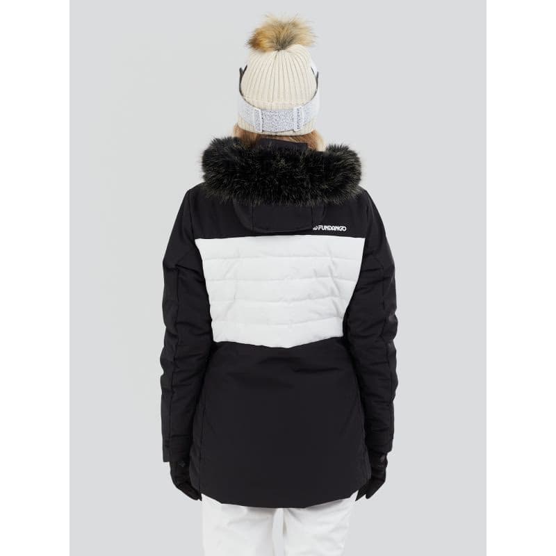 Dámska lyžiarska bunda FUNDANGO Salina Padded Jacket-890-black 3