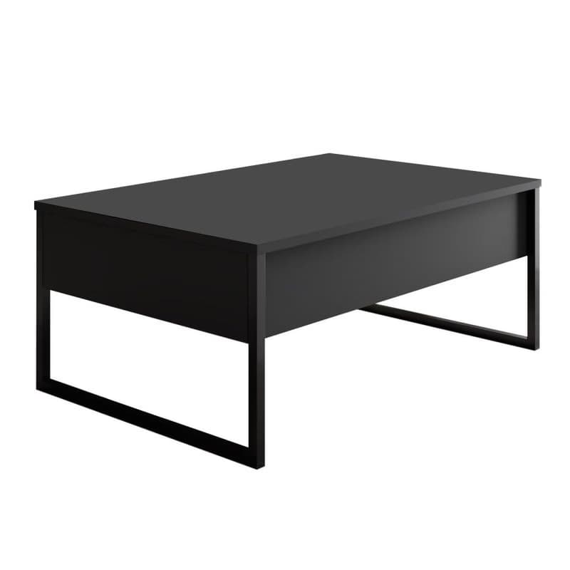 Living Room Furniture Set Luxe Set - Anthracite, Black 5