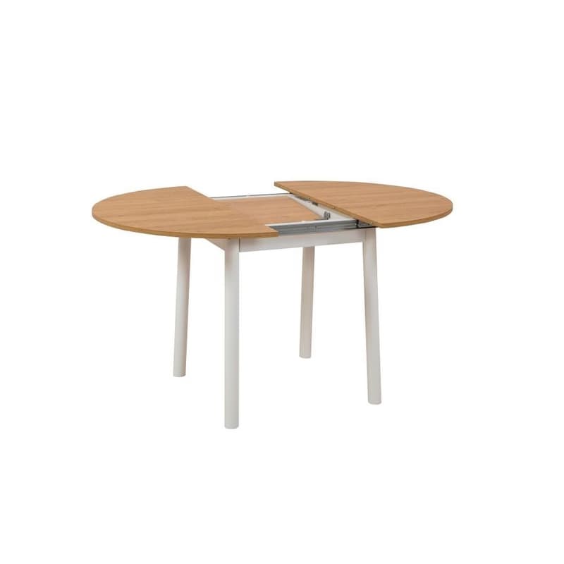 Extendable Dining Table Oliver - Oak, White 6