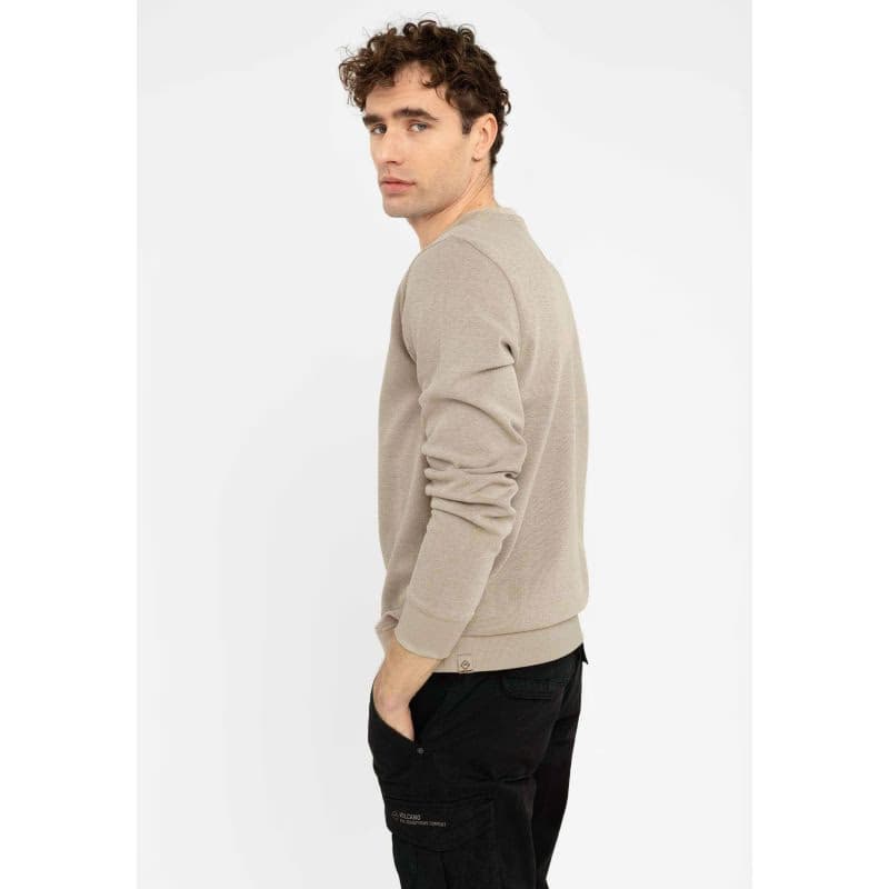 Pánska mikina VOLCANO B-LORENC-101M-CREAM MEL 2