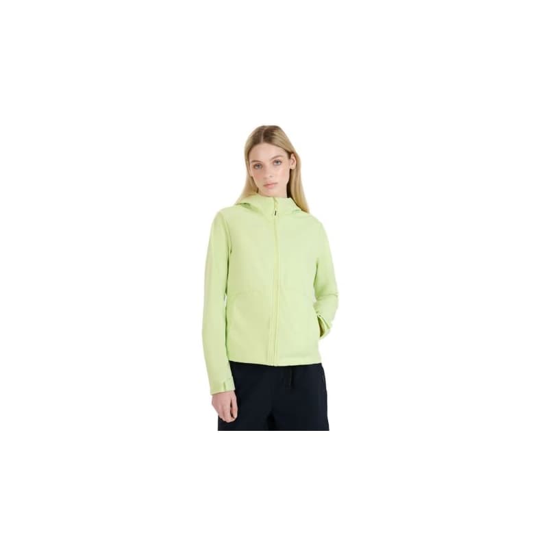 Dámska turistická bunda 4F SOFTSHELL JACKET F320-45S-CANARY GREEN 1