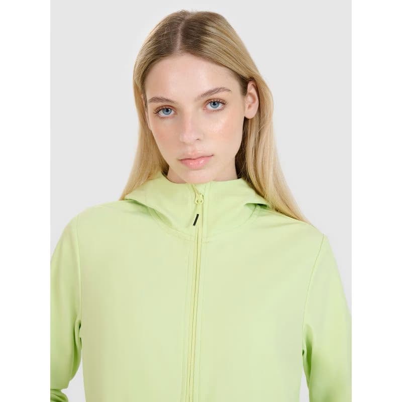 Dámska turistická bunda 4F SOFTSHELL JACKET F320-45S-CANARY GREEN 6