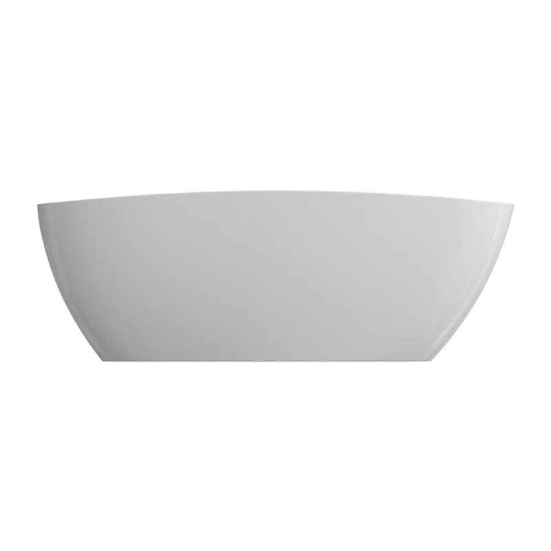 OMNIRES - BARCELONA M+ Voľne stojaca vaňa, 156 x 71 cm, biela lesk BARCELONA156BP 2