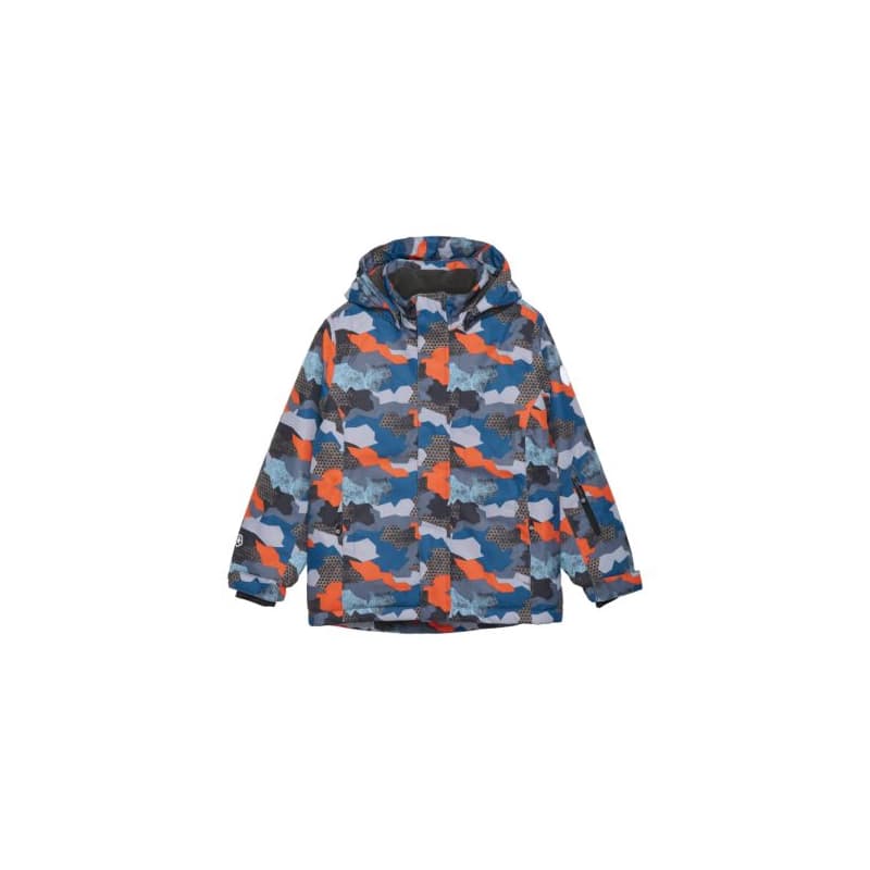 Chlapčenská lyžiarska bunda COLOR KIDS Ski Jacket - AOP, turbulence 741119.1922