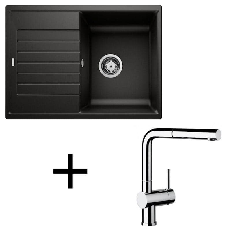 Blanco set Zia 45 S Compact + Linus-S chróm káva 1