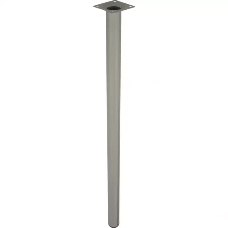 Okrúhla nábytková noha 70 cm šedá 1