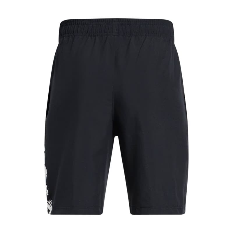 Chlapčenské tréningové kraťasy UNDER ARMOUR UA Tech Woven Graphic Short-BLK 2