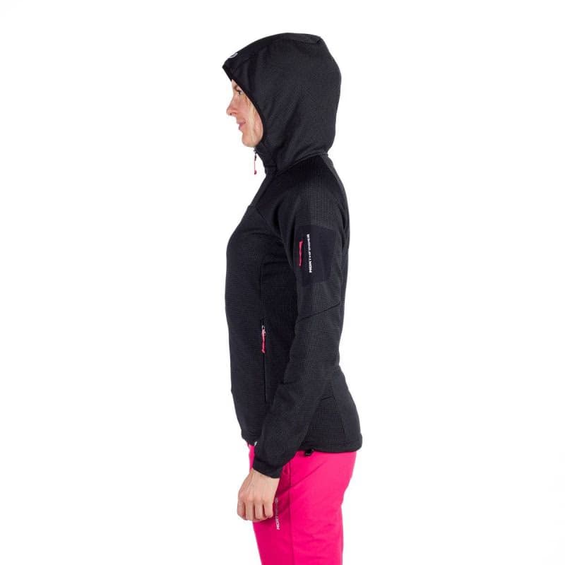 Dámska turistická mikina so zipsom NORTHFINDER MARCELLA-411greyblack 2
