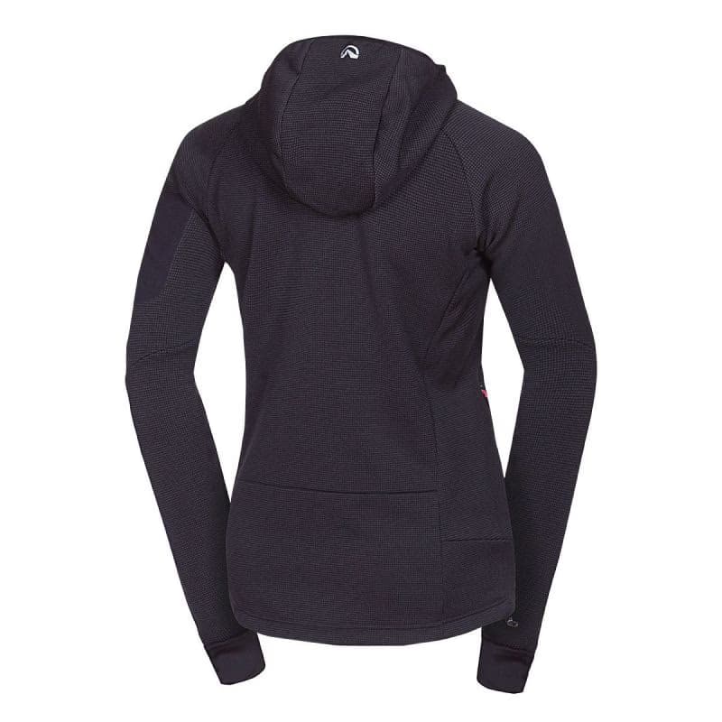 Dámska turistická mikina so zipsom NORTHFINDER MARCELLA-411greyblack 5