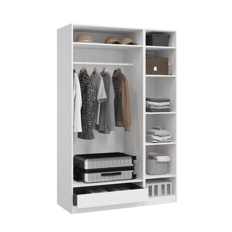 ArtExt Polica do skrine DOX P750 | 75 cm Farba: Biela 5