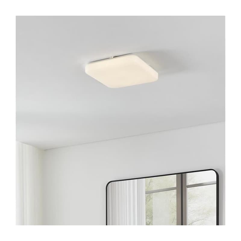 Eglo 902078 - LED kúpeľňové stropné svietidlo FRANIA LED/18W/230V 33x33 cm IP44 902078