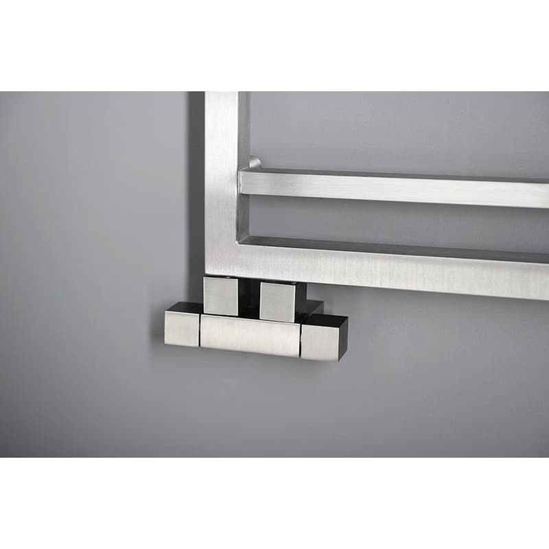 SAPHO - CUBE TWIN pripojovacia sada pre stredové pripojenie, nerez mat CP582S 2