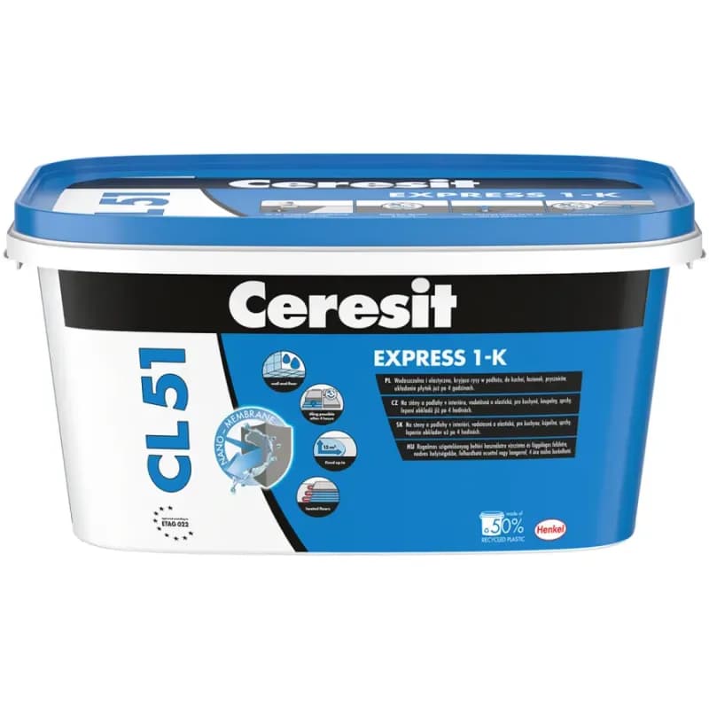Ceresit Jednosložková Hydroizolácia CL51 2kg 1