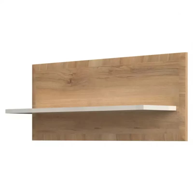 Polička Gala VP92/GL lakované pacific walnut/beige 1