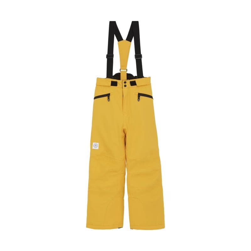 Detské lyžiarske nohavice COLOR KIDS Ski Pants W. Pockets-3441-Saffron 3