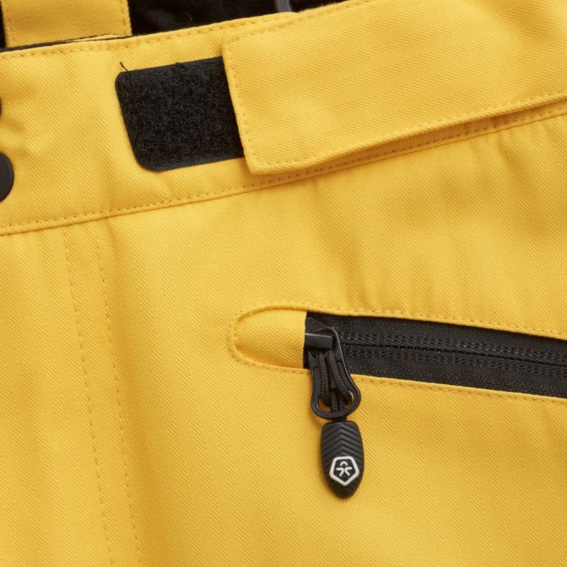 Detské lyžiarske nohavice COLOR KIDS Ski Pants W. Pockets-3441-Saffron 5