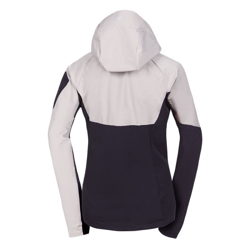 Dámska turistická softshellová bunda NORTHFINDER JANELL-807lightgreenblack 5
