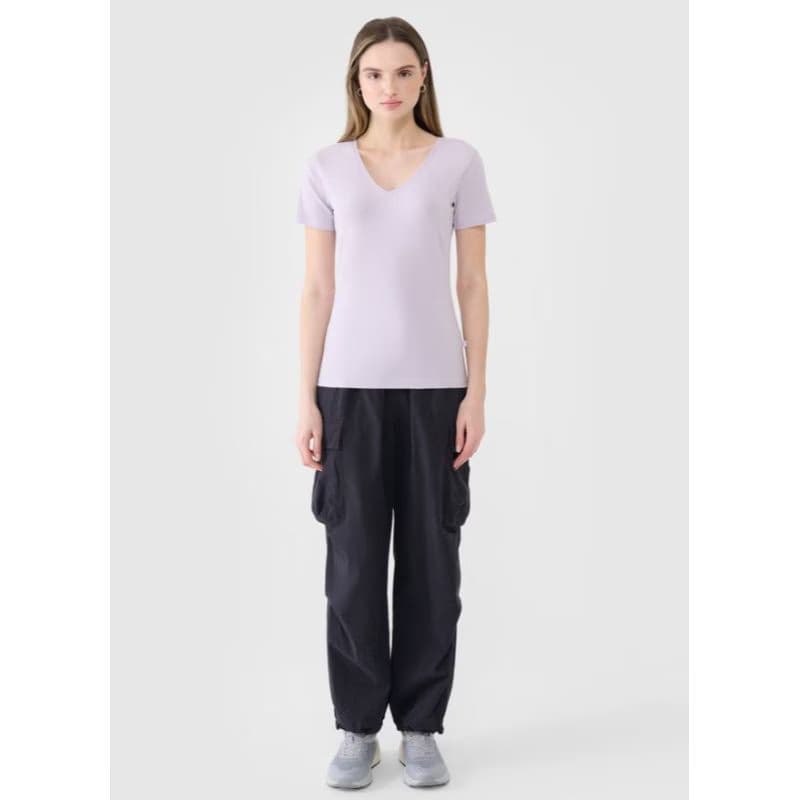 Dámske tričko s krátkym rukávom 4F TSHIRT F1990-52S-LIGHT VIOLET 5