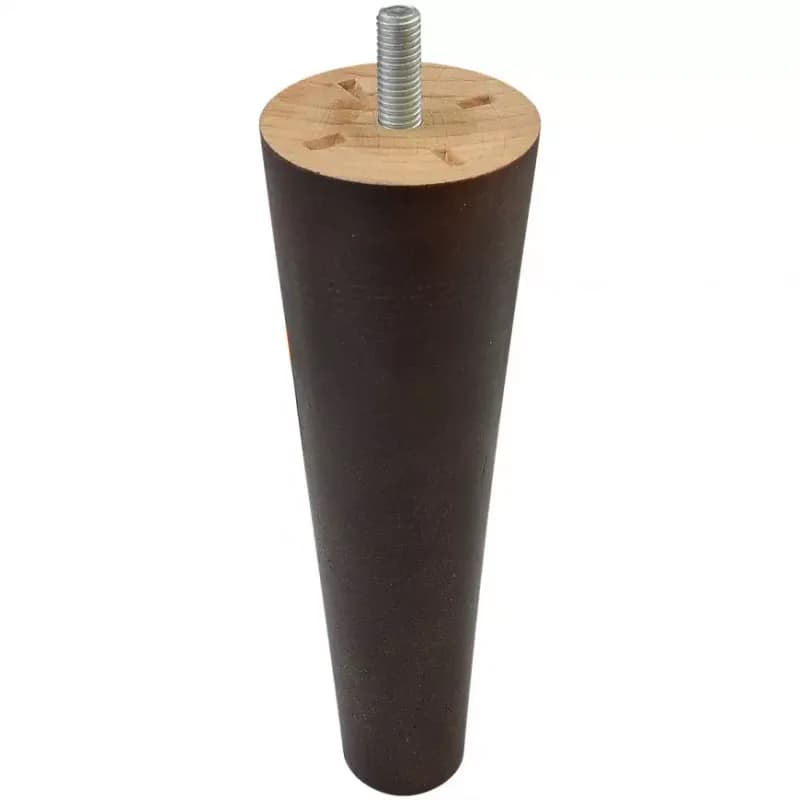Drevená nábytková noha 150/50-25 mm kužeľ, wenge 1