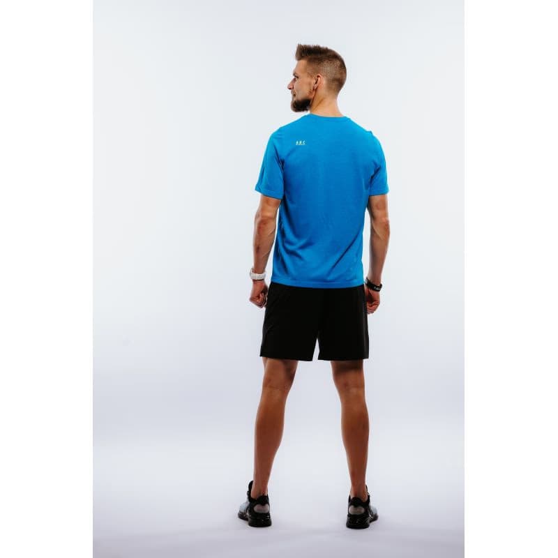 Pánske bežecké tričko s krátkym rukávom ANTA SS Tee-852225101-1-SS22_Q2-Moon Blue Heather 4