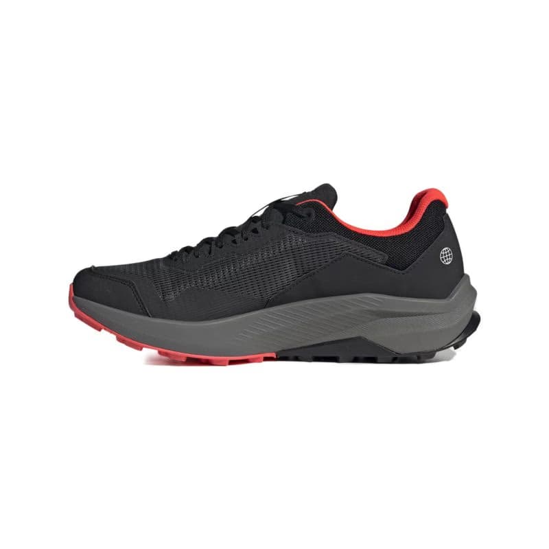 Pánska bežecká trailová obuv ADIDAS Terrex Trail Rider GTX core black grey four solar red 2