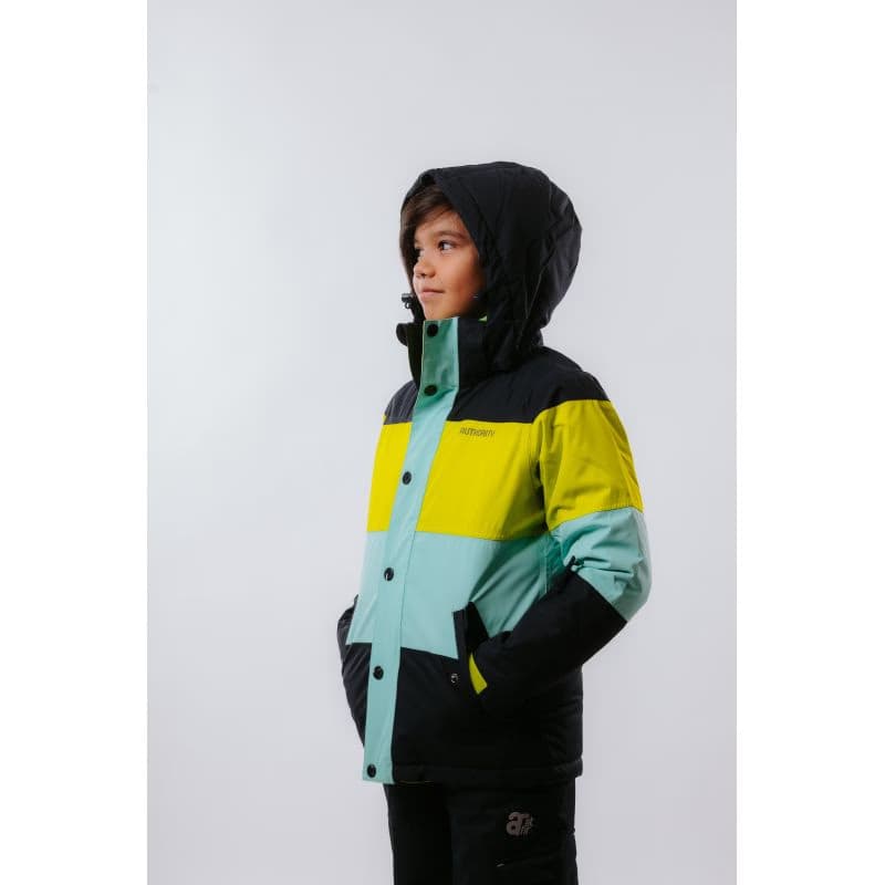 Chlapčenská lyžiarska bunda AUTHORITY KIDS SJ-STRIPE B 6