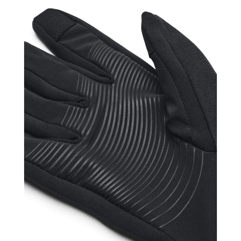 Pánske rukavice UNDER ARMOUR UA Storm Fleece Run Gloves-BLK 3