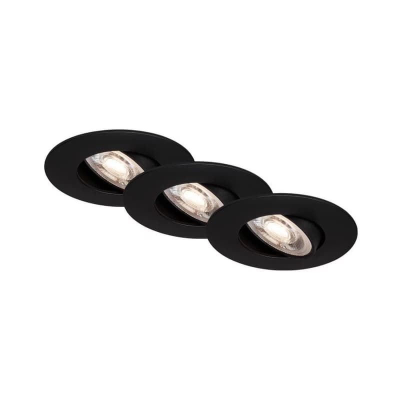 Briloner - SADA 3x LED Kúpeľňové podhľadové svietidlo LED/4,9W/230V IP23 7146-035