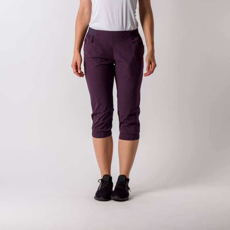 Dámske turistické 3 4 nohavice NORTHFINDER SCARLETTE-481-plum 2