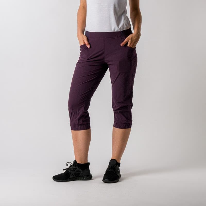 Dámske turistické 3 4 nohavice NORTHFINDER SCARLETTE-481-plum 3