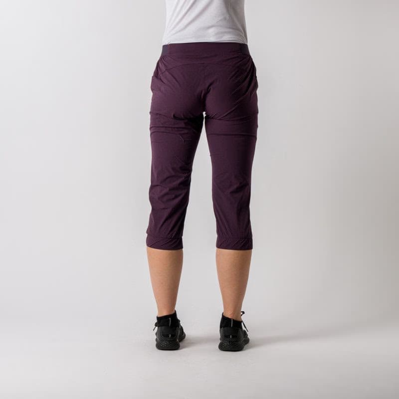 Dámske turistické 3 4 nohavice NORTHFINDER SCARLETTE-481-plum 5