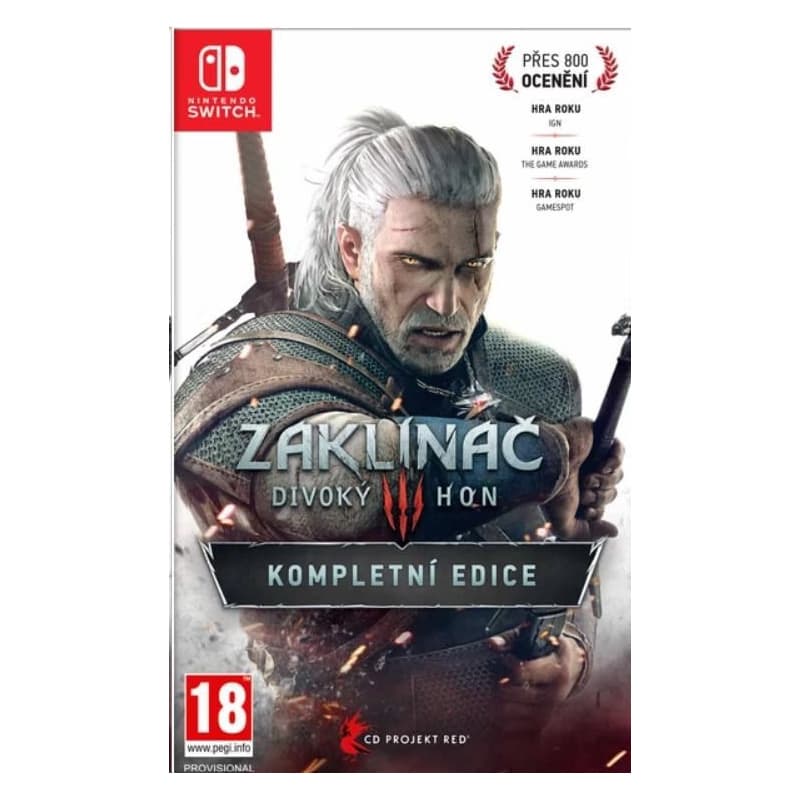 Switch hra Zaklínač 3 Divoký Hon - kompletná edícia 1
