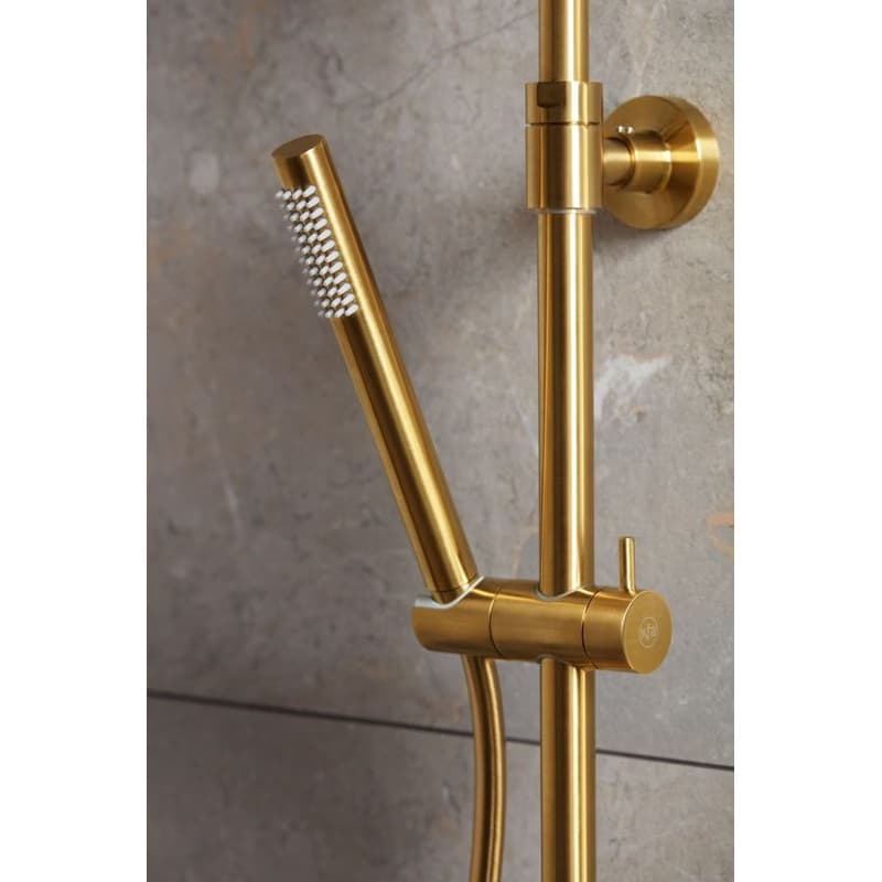 KFA KFA - MOZA PREMIUM termostatický sprchový set, kartáčované zlato 5736-920-31 6
