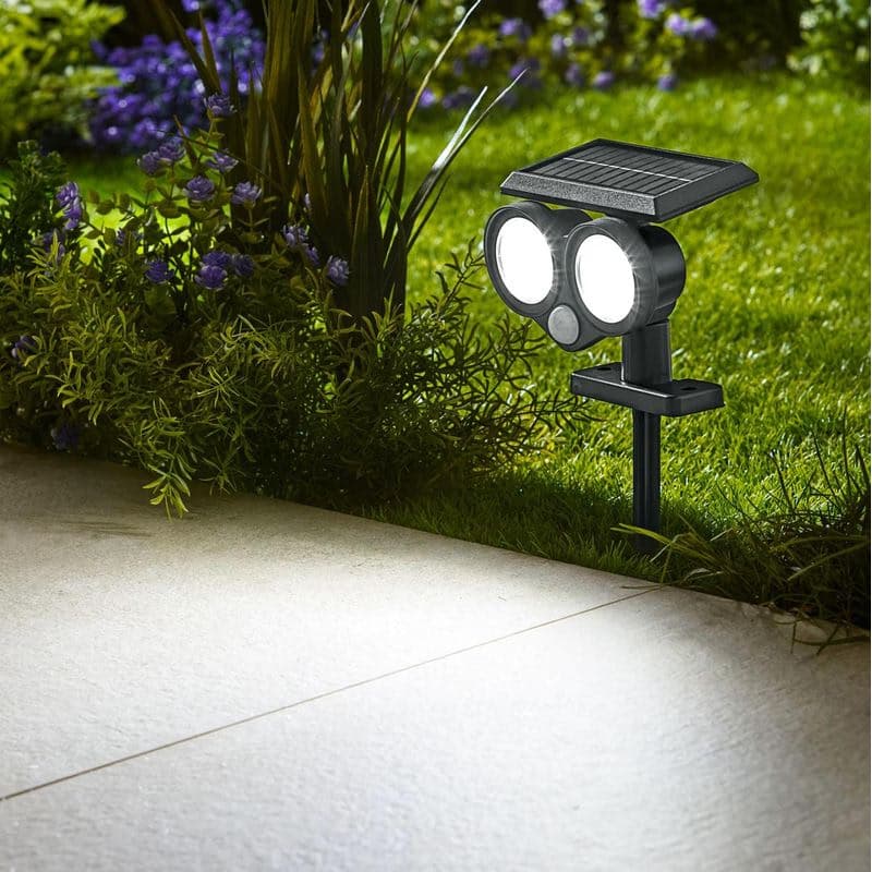 Solárne LED reflektory 2v1 1