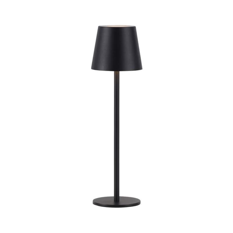 Leuchten Direkt19250-18-LED Vonkajšia nabíjacia lampa EURIA LED/3W/5V IP54 čierna 19250-18