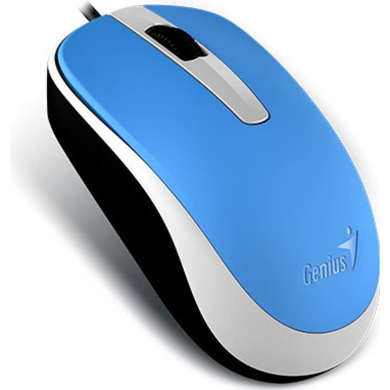 GENIUS myš DX-120, drôtová, 1200 dpi, USB, modrá 2
